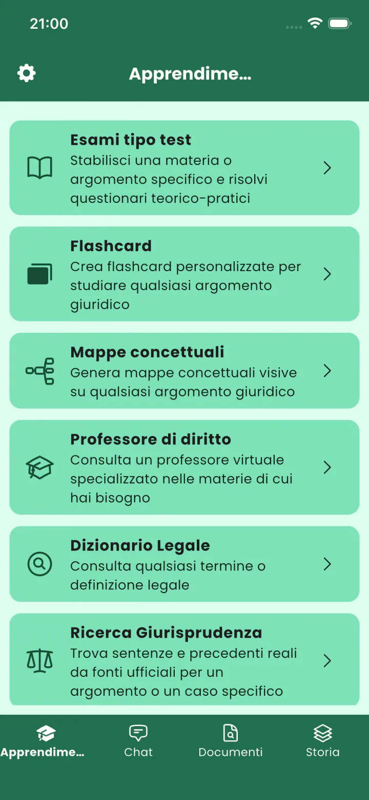 Schermata 15 dell’app Legal Assistant AI